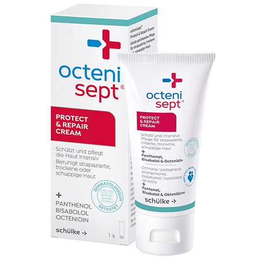 Produktbild der octenisept® protect & repair cream.